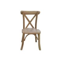 Children Wooden X Back Chair